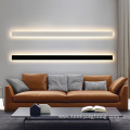 Two sides light source straight wall lamp